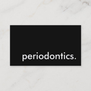 Cartão De Visita periodontica.