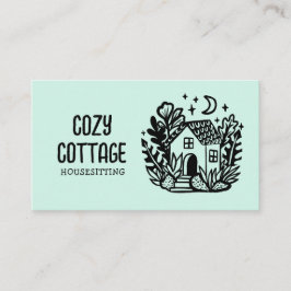 Cartão De Visita Personalização de Arte de Algodão Cuja Alcatrão Do