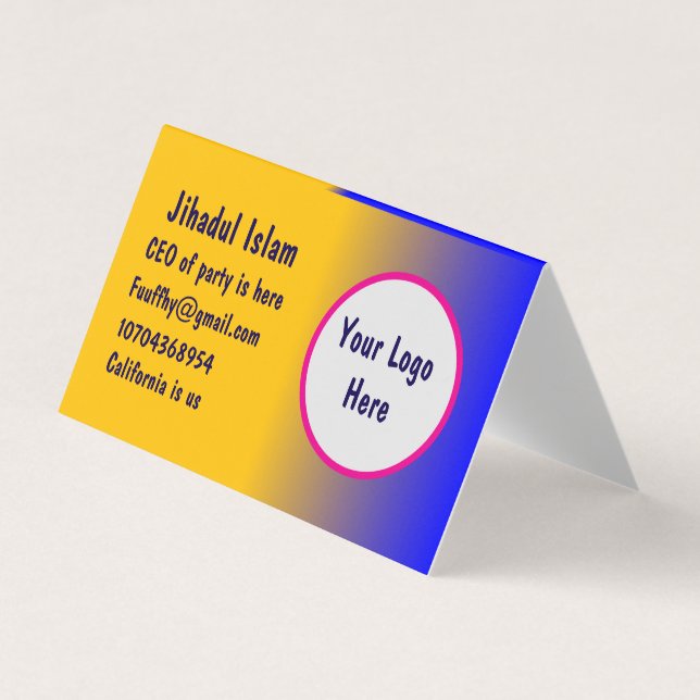 Cartão De Visita Personalizado (Frente)