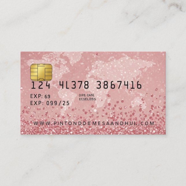 Cartão de visita personalizado (Frente)