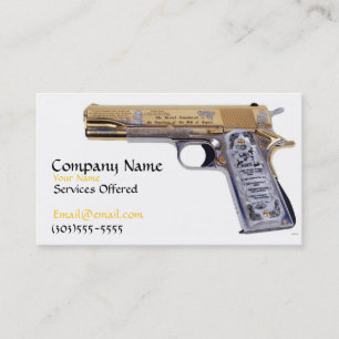 Cartão de visita personalizado 1911