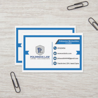 Cartão de visita personalizado. cartão de visita P