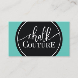 Cartão de Visita Personalizado Chalk Couture