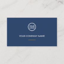Cartão de Visita Personalizado com Logotipo Marinh