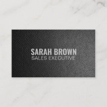 Personalizado "Couro Negro" (Americano)