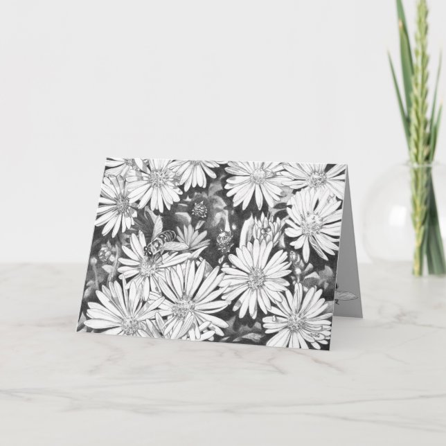 Cartão de Visita Personalizado de Flor Selvagem de (Frente)