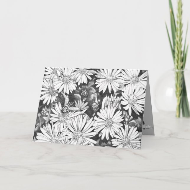 Cartão de Visita Personalizado de Flor Selvagem de (Frente)