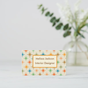 Cartão de visita personalizado designer de interio