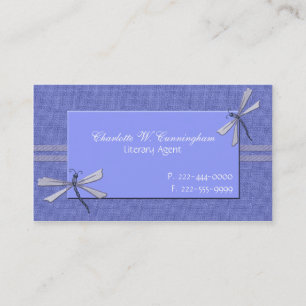 Cartão de visita Personalizado dos Dragonflies Az
