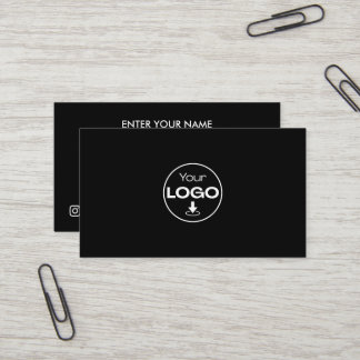 Cartão de Visita Personalizado | Ícones de Logo Pr