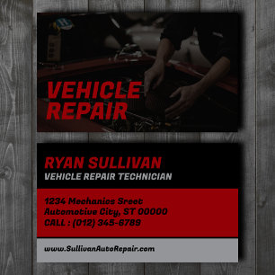 Cartão de Visita Personalizado para Técnico de Rep