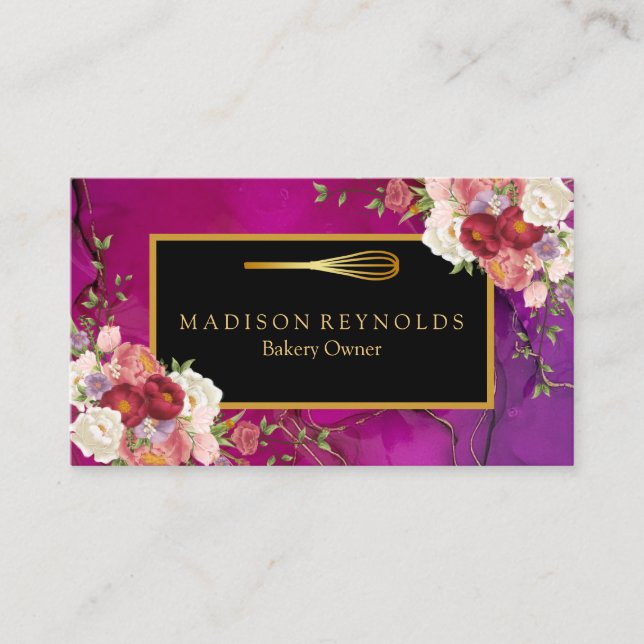 Cartão De Visita Personalizado Personalizado Sua Própria Empresa de (Frente)