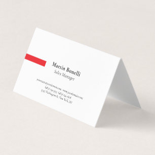 Cartão De Visita Personalizado Profissional Simples Preto e Branco