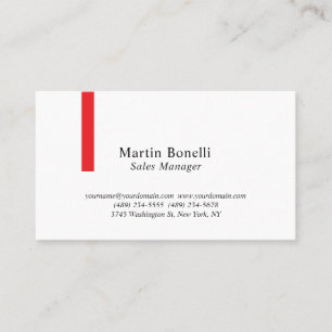 Cartão De Visita Personalizado Profissional Simples Preto e Branco