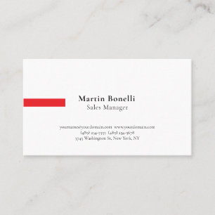Cartão De Visita Personalizado Profissional Simples Preto e Branco