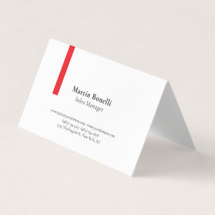 Cartão De Visita Personalizado Profissional Simples Preto e Branco