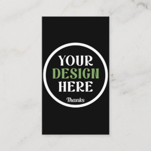 Cartão De Visita personalizado, único, elegante e minimalista