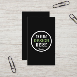 Cartão De Visita personalizado, único, elegante e minimalista