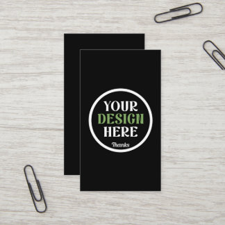 Cartão De Visita personalizado, único, elegante e minimalista hersh