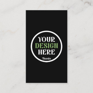 Cartão De Visita personalizado, único, elegante e minimalista hersh