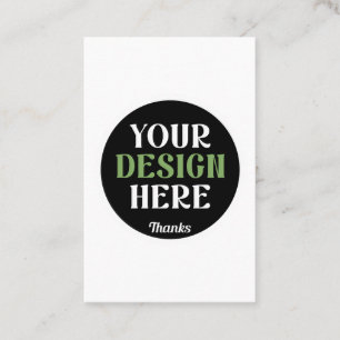 Cartão De Visita personalizado, único, elegante e minimalista hersh