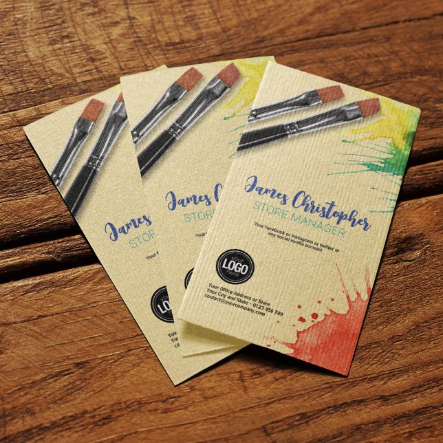 Cartão De Visita Personalizar empresa | Abastecimento de arte Cartã (Criador carregado)