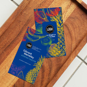 Cartão De Visita Personalizar empresa Empresa Fruta tropical
