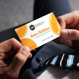 Cartão De Visita Personalizar empresa | Empresa Orange
