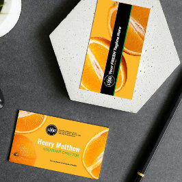 Cartão De Visita Personalizar empresa | Empresa Orange