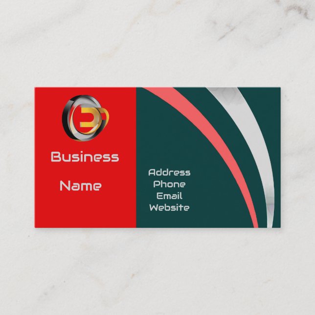 Cartão De Visita Personalizar profissional de código QR (Frente)