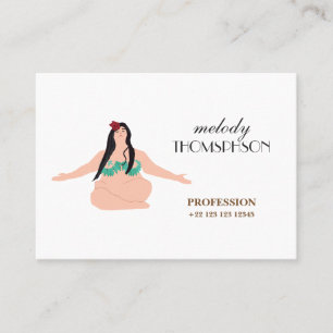 Cartão De Visita Personalizar Yoga