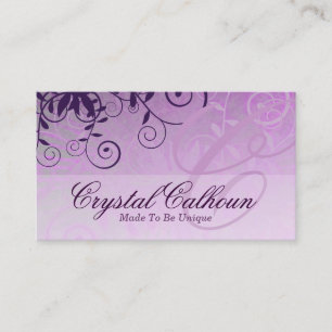 Cartão de visita personalizável brilhante elegan
