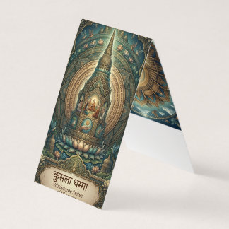 Cartão de Visita Personalizável de Arte Dhamma Ant