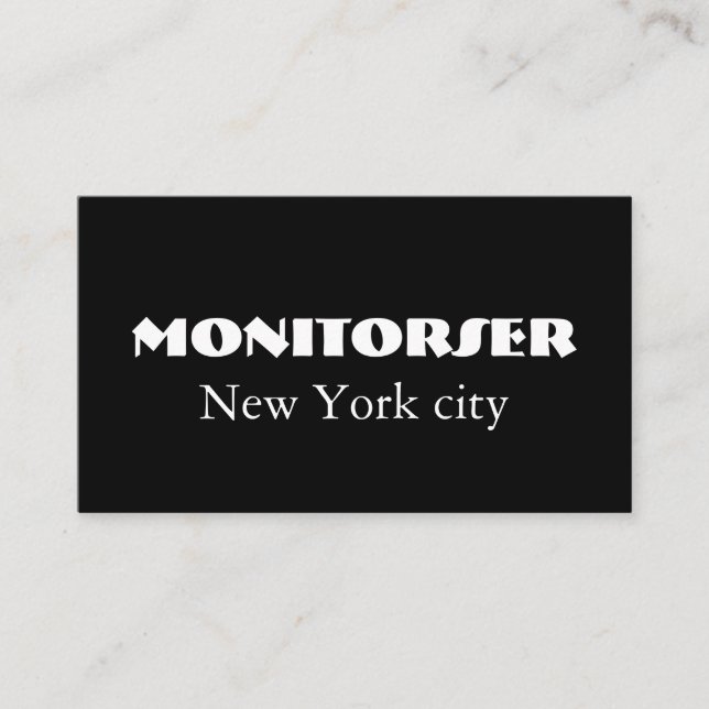 Cartão de visita personalizável moderno (Frente)