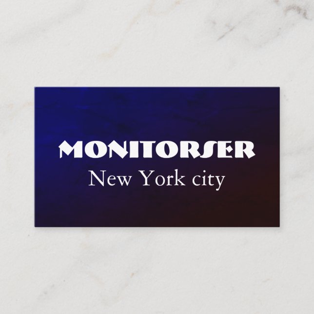 Cartão de visita personalizável moderno (Frente)