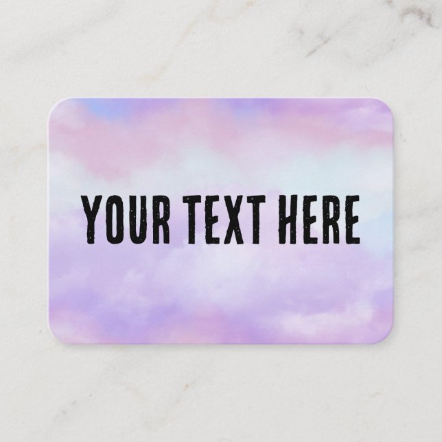 Cartão De Visita Personalize o seu (Frente)