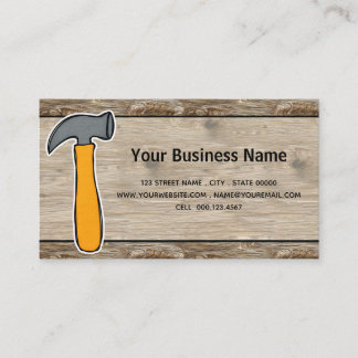 Cartão De Visita Personalized Business Cards - Handyman