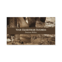 Pés-Cavalo Vintage Ocidental Sepia Brown Rustic