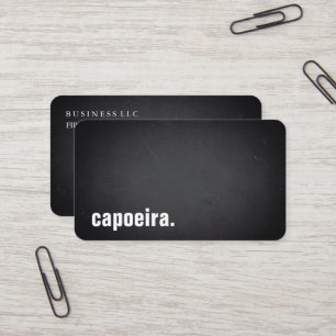 Cartão De Visita peso médio. Moderno Blackboard Profissional