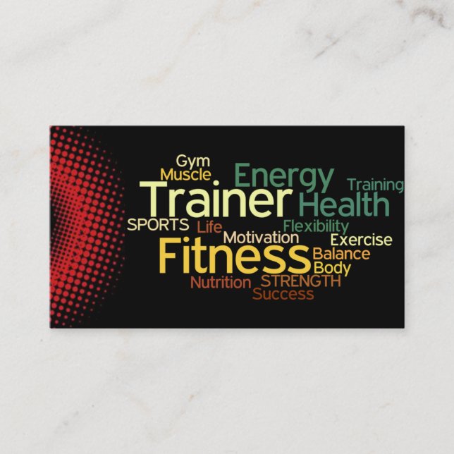 Cartão de visita pessoal do instrutor (Frente)