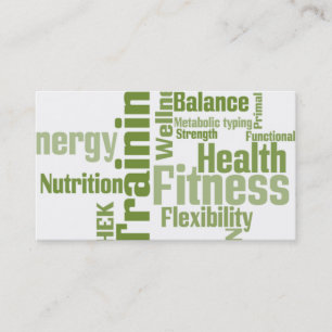 Cartão de visita pessoal do instrutor