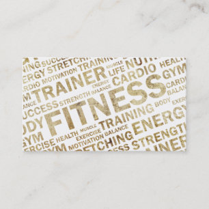 Cartão de visita pessoal do instrutor do Grunge