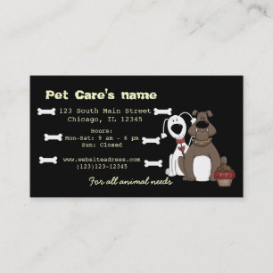 Cartão De Visita Pet Care