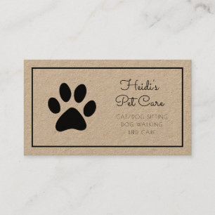 Cartão De Visita Pet Care