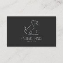 Pet Mínima Moderna De Silver E Carvão