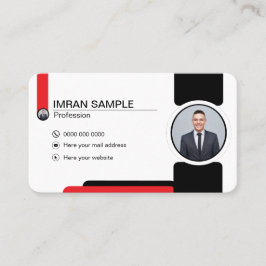 Cartão De Visita photo edating Business Card
