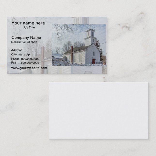 Cartão De Visita Photo Phantom Background template (Frente/Verso)