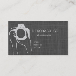 Cartão De Visita photographer