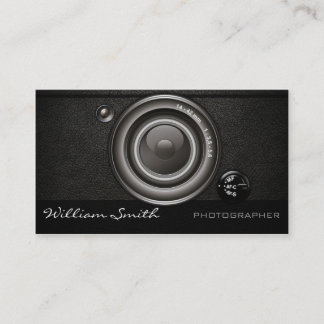 Cartão De Visita Photographer camera