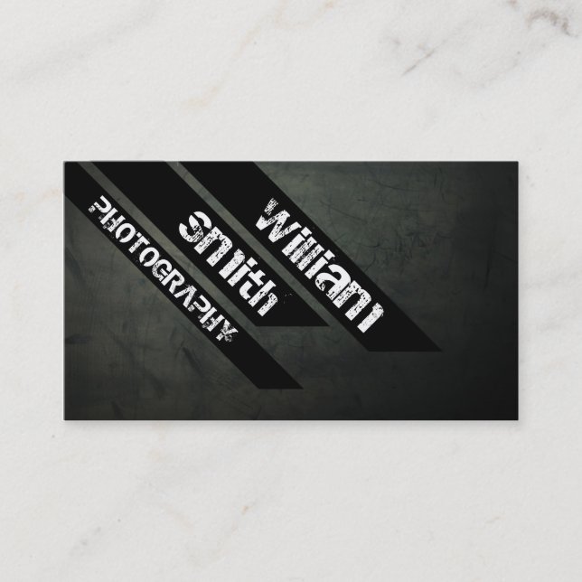 Cartão De Visita Photography Business card (Frente)